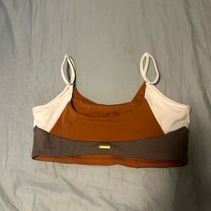 Cleo Harper, Layne Bralet, Size XL, color: brown/tan